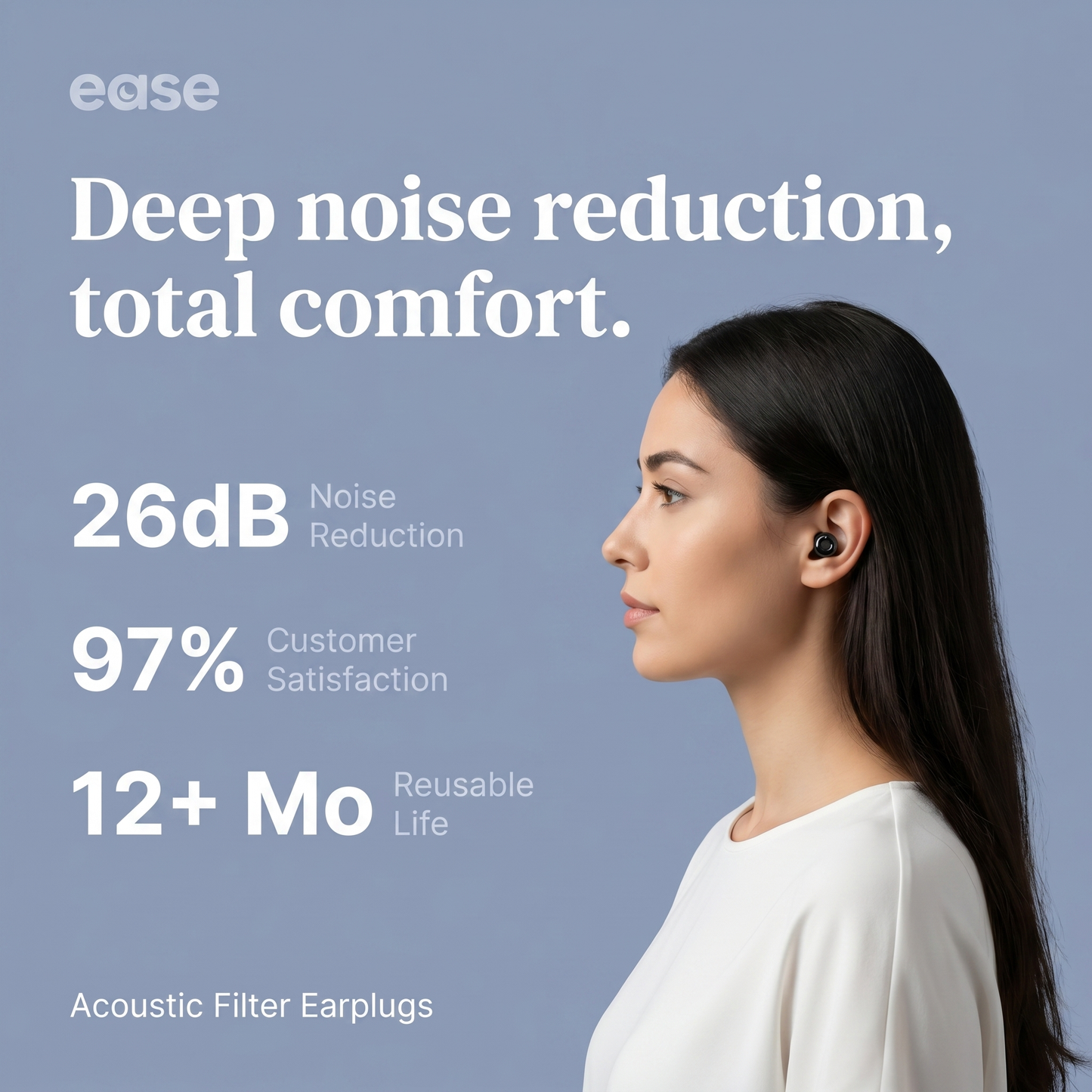 Ease™ Pro Quiet Earplugs